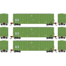 PREORDER Athearn N 2810 50' FMC 5327 12' Plug Door Box Car, Bay Line