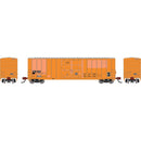 PREORDER Athearn N 2817 50' FMC 5327 12' Plug Door Box Car, Riverport (Primed for Grime)