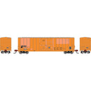 PREORDER Athearn N 2818 50' FMC 5327 12' Plug Door Box Car, Riverport (Primed for Grime)