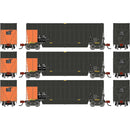 PREORDER Athearn N 2823 Berwick Bathtub Gondola with Extended Sides, Infinity Transportation (Primed for Grime)