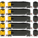 PREORDER Athearn N 2825 Berwick Bathtub Gondola with Standard Sides & Load, Data Only (Primed for Grime) (5-Pack)