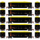 PREORDER Athearn N 2829 Berwick Bathtub Gondola with Standard Sides & Load, Sultran