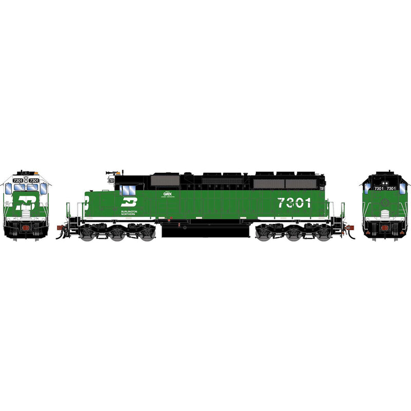 PREORDER Athearn HO 2860 SD40G Diesel Locomotive, Burlington Northern