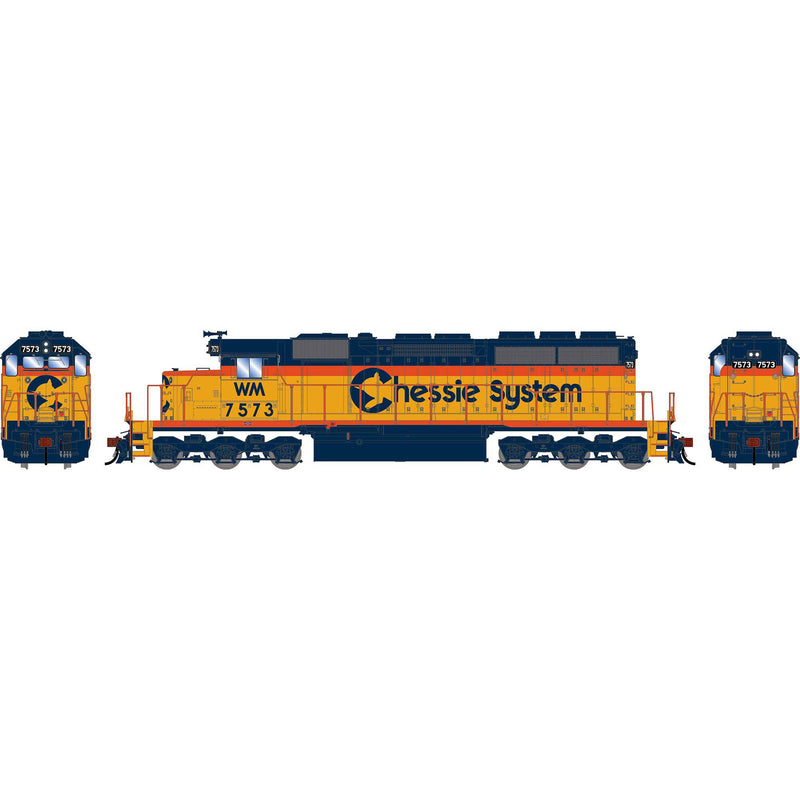 PREORDER Athearn HO 2859 SD40 Diesel Locomotive, Chessie System-WM