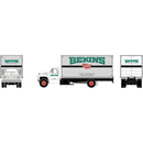 PREORDER Athearn HO 2888 Ford F-850 Box Van, Bekins | 33.04