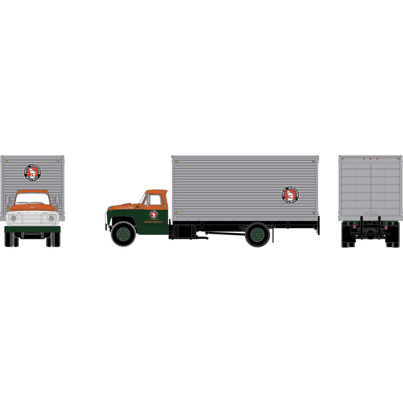 PREORDER Athearn HO 2891 Ford F-850 Box Van, Great Northern | 33.04