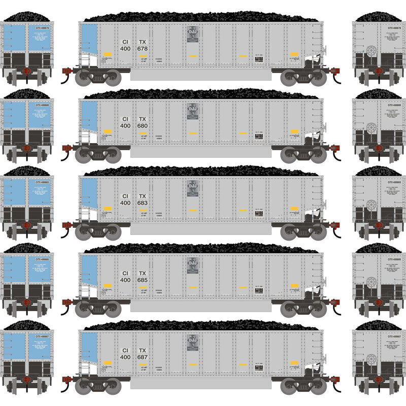 PREORDER Athearn HO 2902 Bethgon Coalporter with Coal Load, CIT Group Primed For Grime
