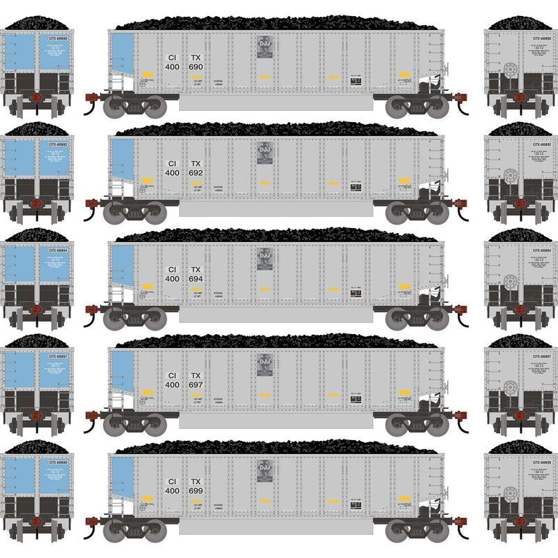 PREORDER Athearn HO 2903 Bethgon Coalporter with Coal Load, CIT Group Primed For Grime