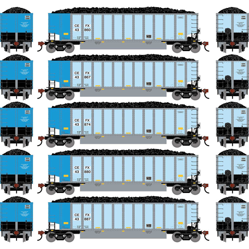 PREORDER Athearn HO 2906 Bethgon Coalporter with Coal Load, CIT Group