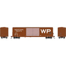 PREORDER Athearn HO 2914 50' FMC 5077 Centered Double Door Box Car, Western Pacific