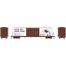 PREORDER Athearn HO 2918 50' FMC 5077 Centered Double Door Box Car, Montana Rail Link