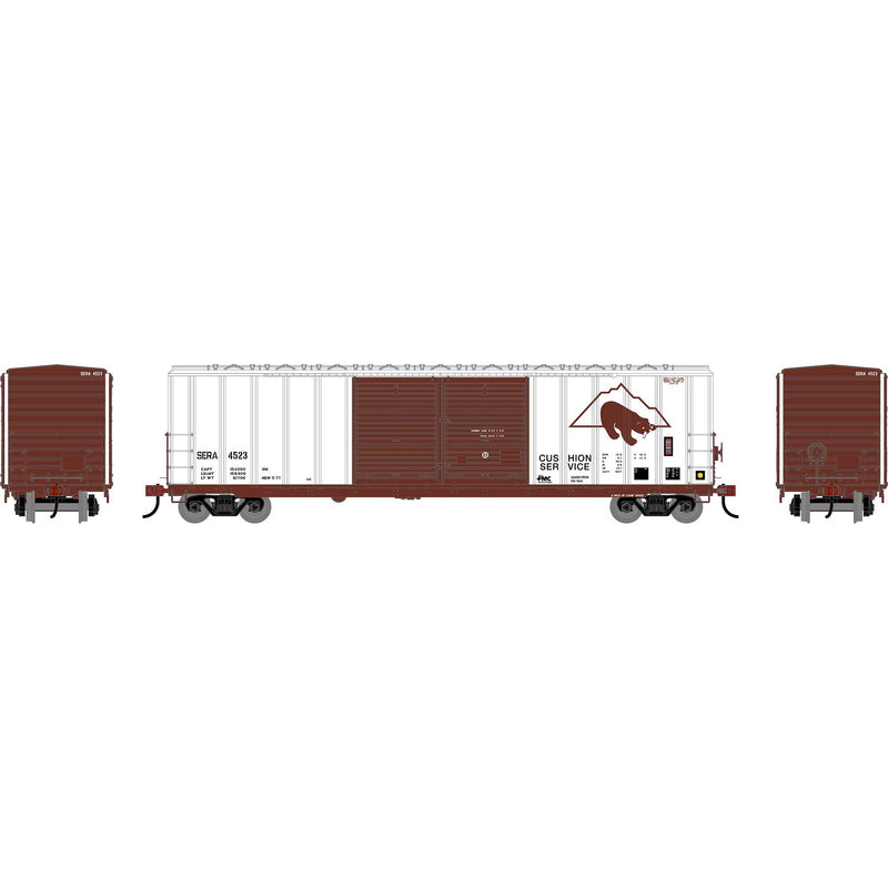 PREORDER Athearn HO 2919 50' FMC 5077 Centered Double Door Box Car, Sierra