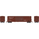 Athearn HO 2923 50' FMC 5077 Centered Double Door Box Car, Seattle & North Coast