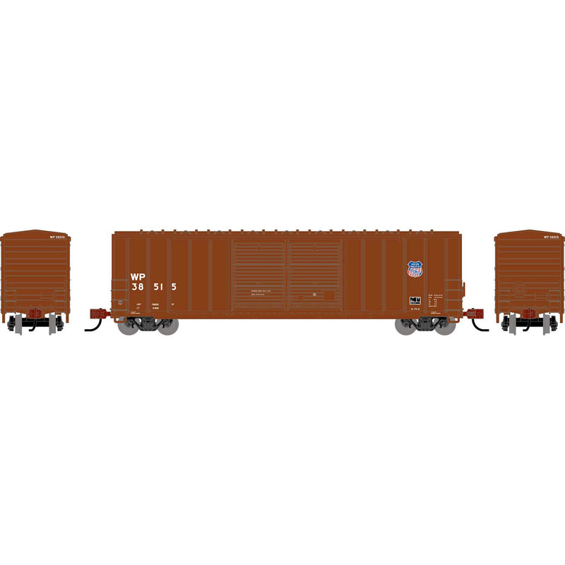 PREORDER Athearn N 2934 50' FMC Centered Double Door Box Car, Union Pacific WP