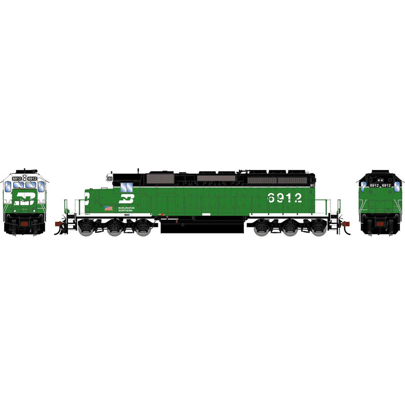 PREORDER Athearn HO 2973 SD40-2 Locomotive, Burlington Northern