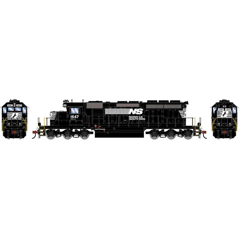PREORDER Athearn HO 2981 SD40-2 Locomotive, Norfolk Southern Ex-NW 1990s