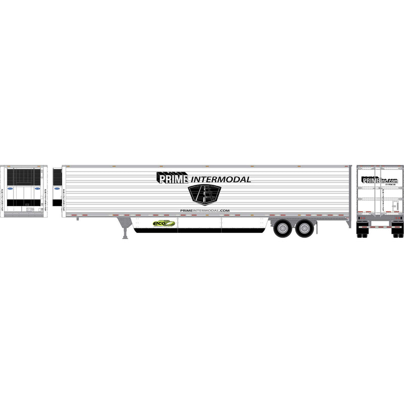 PREORDER Athearn HO 2998 53' Utility Reefer Trailer, Prime Intermodal