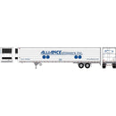 PREORDER Athearn HO 3002 53' Utility Reefer Trailer, Alliance
