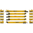 PREORDER Athearn HO 3007 Gunderson Maxi-I Well Cars, TTX