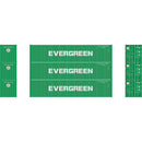 PREORDER Athearn HO 3017 40' Corrugated Low-Cube Container, Evergreen