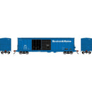 PREORDER Athearn HO 3025 50' ACF Combination Door Box Car, Boston & Maine
