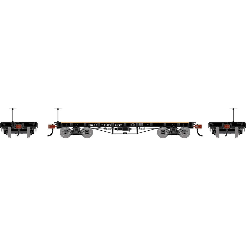 PREORDER Athearn HO 3093 36 Flat Car, Baltimore & Ohio