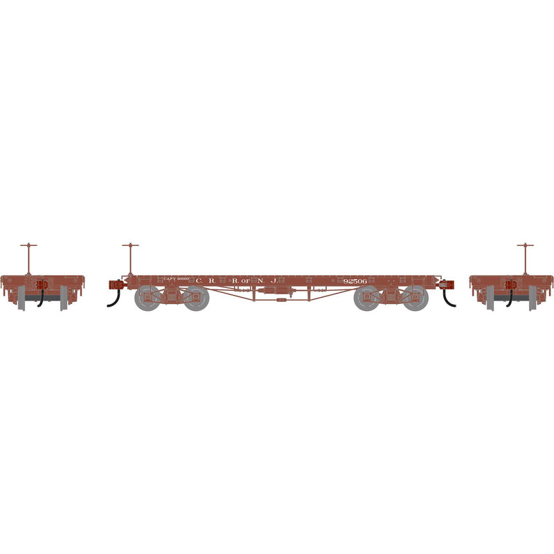 PREORDER Athearn HO 3099 36 Flat Car, Central of New Jersey