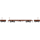PREORDER Athearn HO 3101 36 Flat Car, Central Pacific