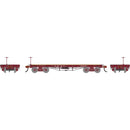 PREORDER Athearn HO 3103 36 Flat Car, Denver & Rio Grande Western