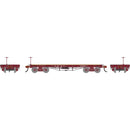PREORDER Athearn HO 3105 36 Flat Car, Denver & Rio Grande Western