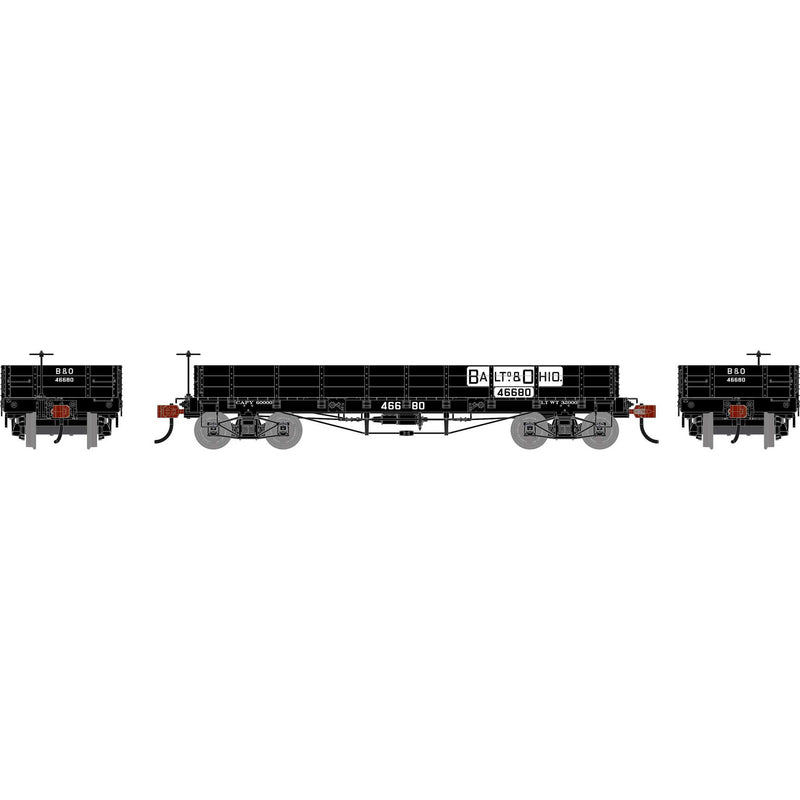 PREORDER Athearn HO 3110 36 Low Side Gondola with Drop Gates, Baltimore & Ohio