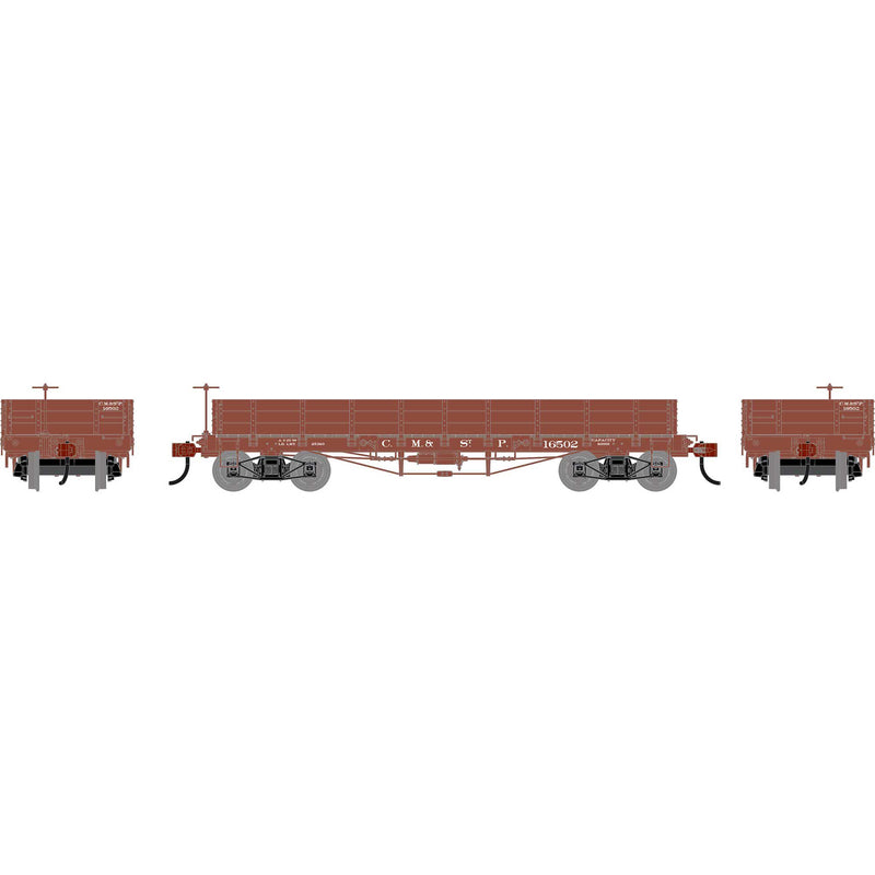PREORDER Athearn HO 3113 36 Low Side Gondola with Drop Gates, Milwaukee