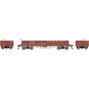 PREORDER Athearn HO 3117 36 Low Side Gondola with Drop Gates, Central of New Jersey