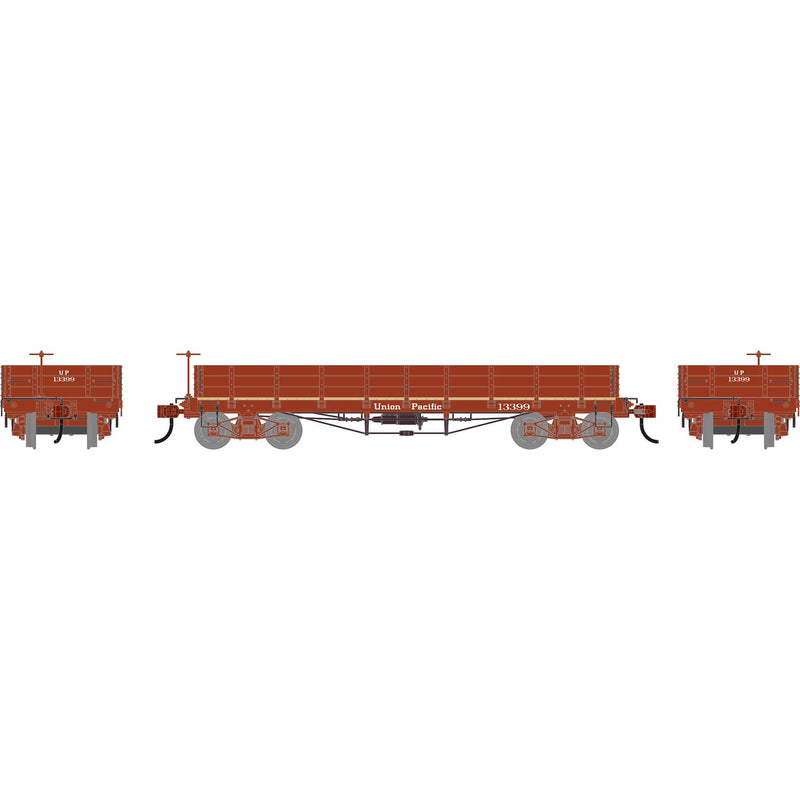 PREORDER Athearn HO 3124 36 Low Side Gondola with Drop Gates, Union Pacific