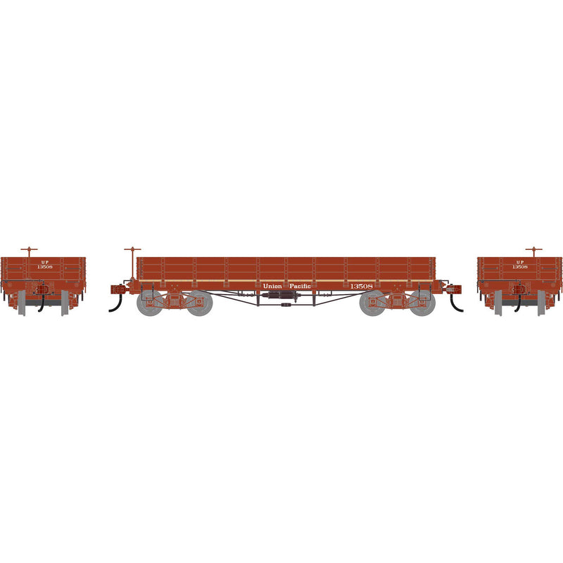 PREORDER Athearn HO 3125 36 Low Side Gondola with Drop Gates, Union Pacific