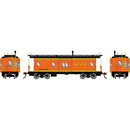 PREORDER Athearn HO 3148 Bay Window Caboose, Burlington Northern Santa Fe Legendary Liveries