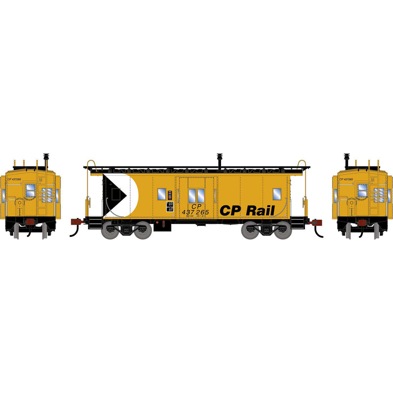 PREORDER Athearn HO 3156 Bay Window Caboose, Canadian Pacific