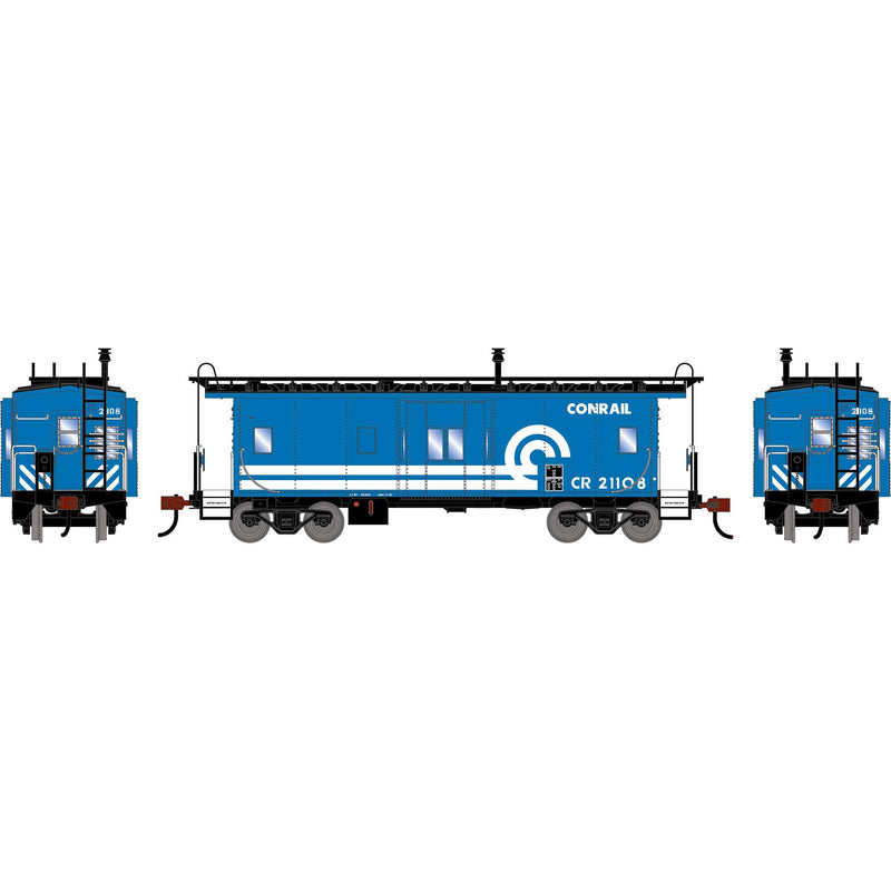 PREORDER Athearn HO 3158 Bay Window Caboose, Conrail