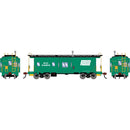 PREORDER Athearn HO 3160 Bay Window Caboose, Penn Central
