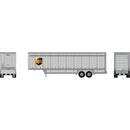 PREORDER Athearn HO ATH-3295  40' Drop Sill Trailer, UPSZ w/Shield