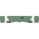 PREORDER Athearn HO ATH-3331  FMC 4700 Covered Hopper, Primed For Grime WAMX