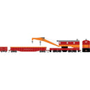 PREORDER Athearn HO ATH-3620  200-Ton Crane and 50' Gondola Set, SPMW #7070 (Crane); #7071 (Gondola)
