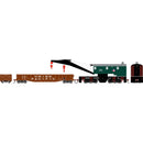 PREORDER Athearn HO ATH-3621  200-Ton Crane and 50' Gondola Set, UPX #250 (Crane); UP #30802 (Gondola)