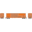 PREORDER Athearn HO ATH-3707  50' FMC 5077 DD Offset Box Car, Primed For Grime MR 'Ex-COP'
