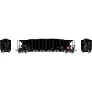 PREORDER Athearn HO ATH-3841  Ortner 5-Bay Rapid Discharge Hopper w/Coal Load, AZEX
