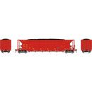 PREORDER Athearn HO ATH-3844  Ortner 5-Bay Rapid Discharge Hopper w/Coal Load, KMCX