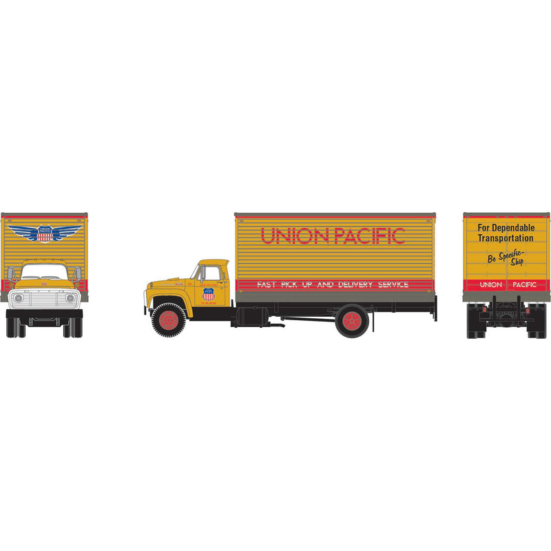 PREORDER Athearn ATH10036 HO Ford F850 Box Van, UP