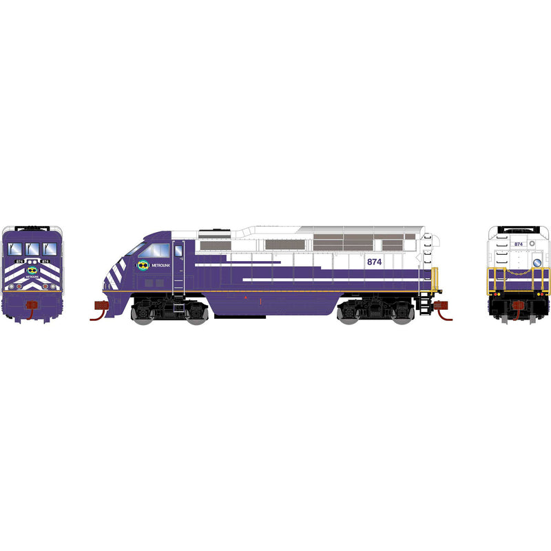 PREORDER Athearn ATH15870 N F59PHI Locomotive, LL SCAX