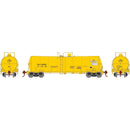 Athearn ATH16397 HO 16,000 Gallon Clay Tank, TILX