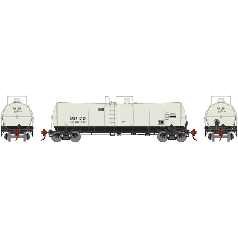 Athearn ATH16402 HO 16,000 Gallon Clay Tank, ENGX